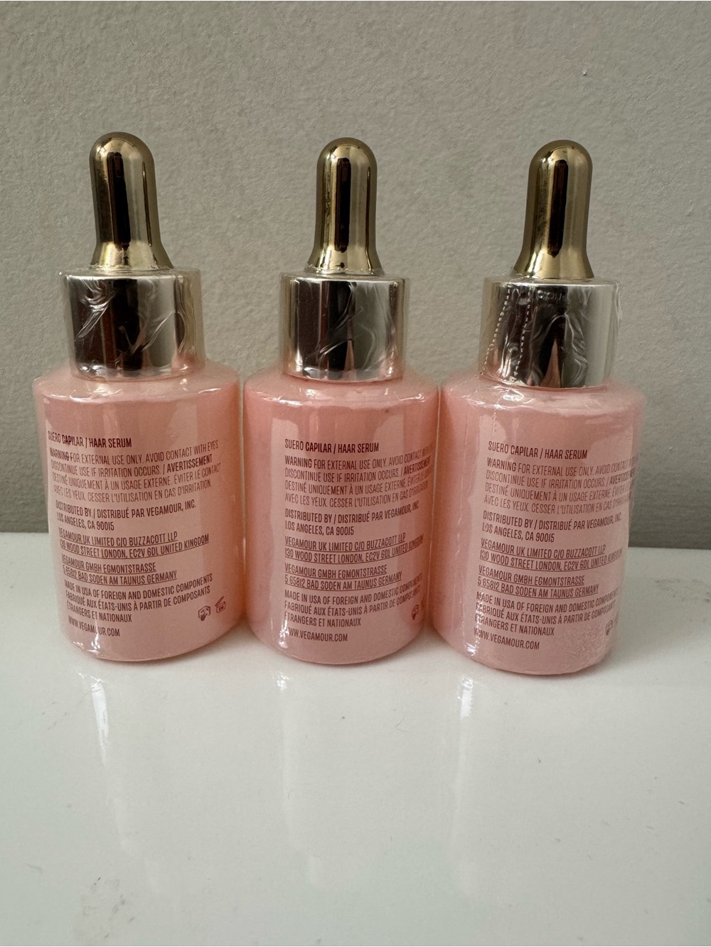NEW Vegamour GRO Hair Serum Bundle (3) | Sealed | Save $70+ | Will Separate - Picture 2 of 2